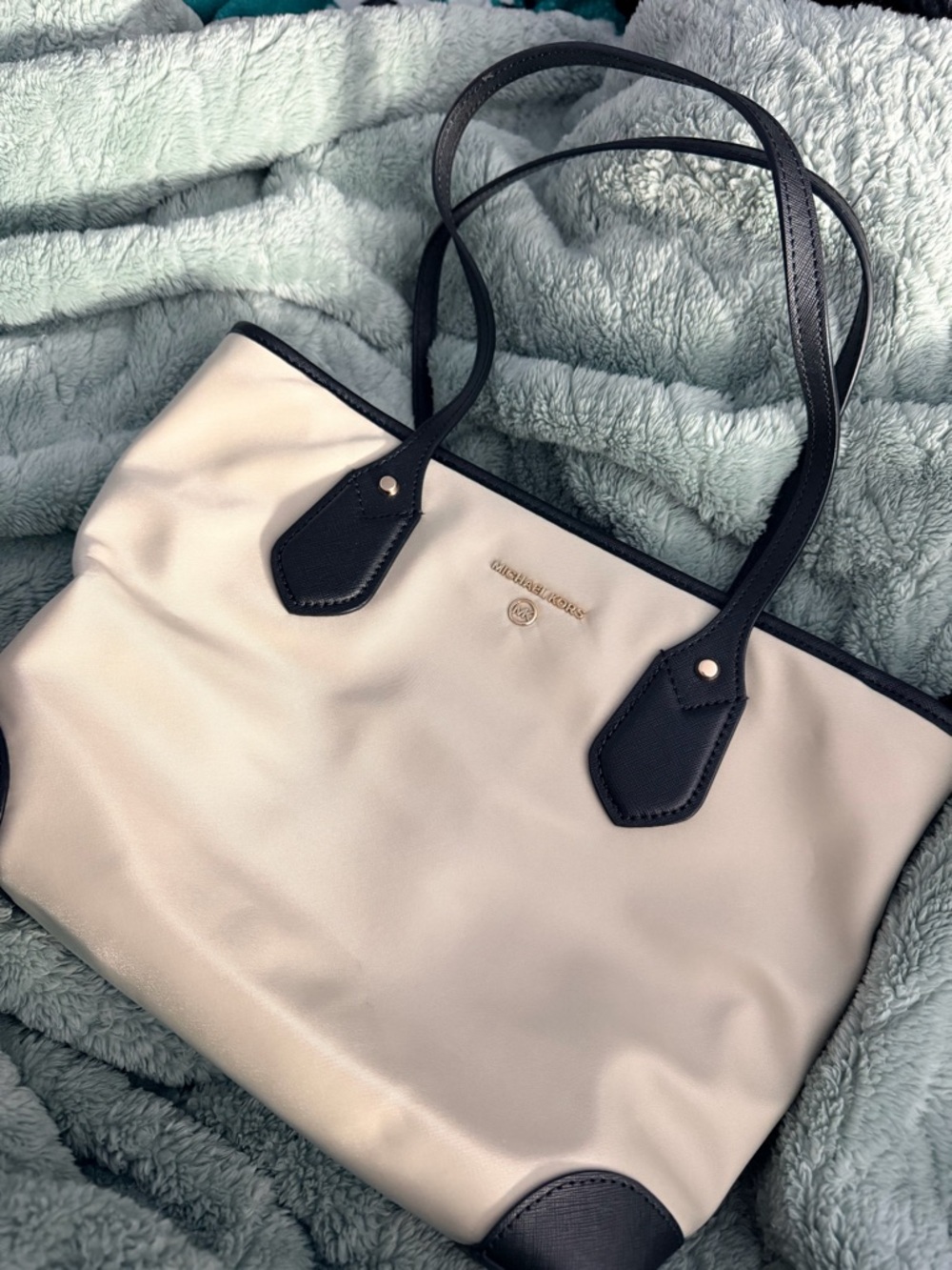 Michael Kors Eva Nylon Top Zip Tote